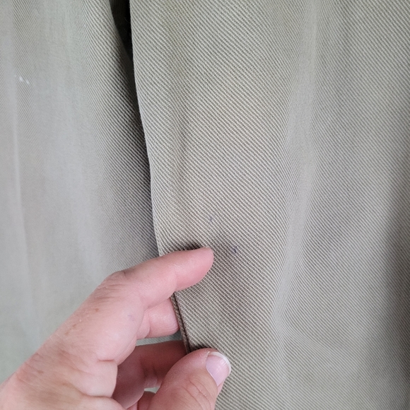 COLLEZIONE INFORMALE | straight leg khaki denim jeans - Picture 10 of 14